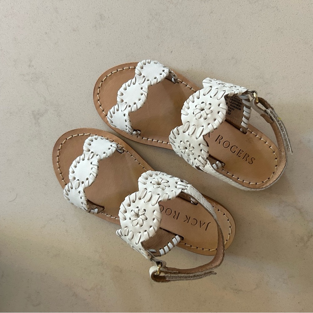 NIB Jack Rogers Kids' Lauren Sandals